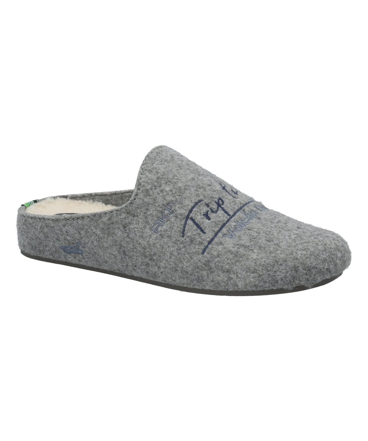 Pantufla Fibras Recicladas Unisex Slipper Volcán Gris Rockford