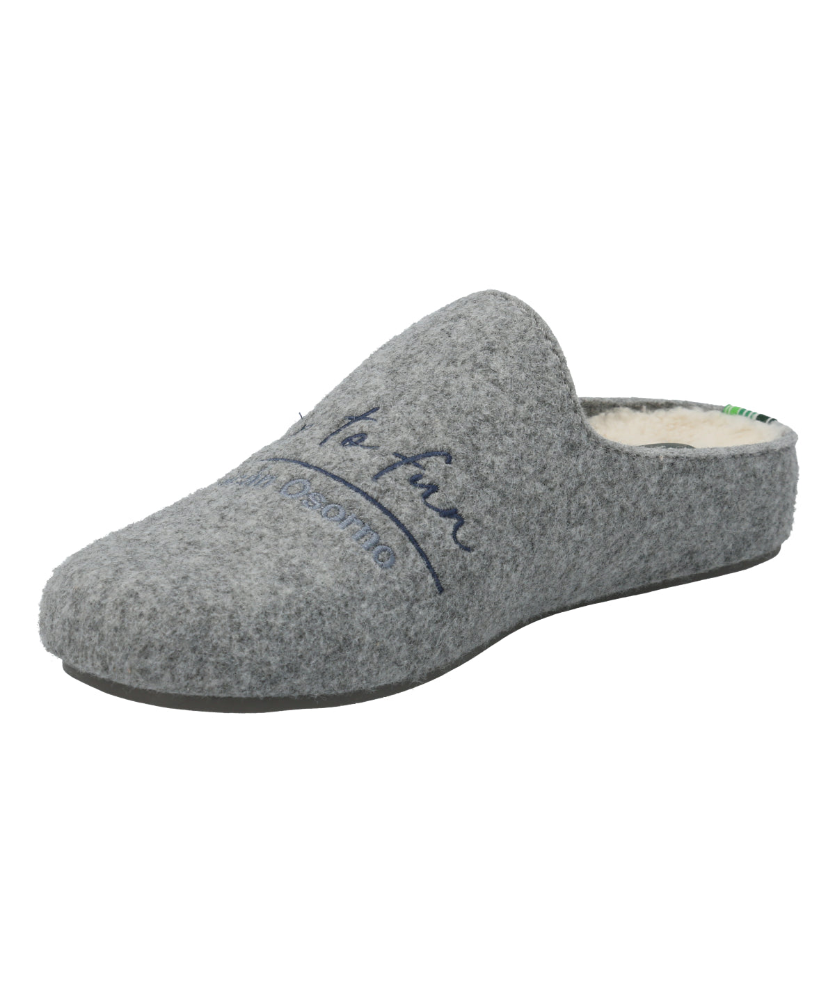 Pantufla Fibras Recicladas Unisex Slipper Volcán Gris Rockford