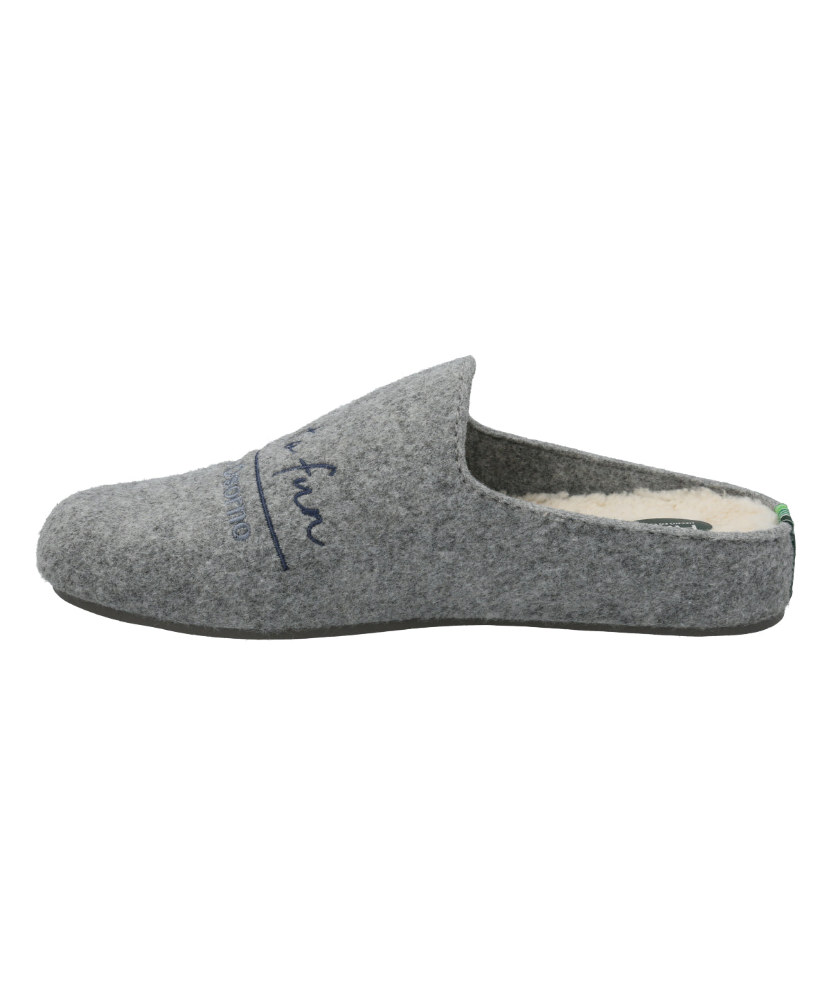 Pantufla Fibras Recicladas Unisex Slipper Volcán Gris Rockford
