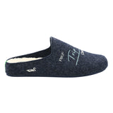 Pantufla Fibras Recicladas Unisex Slipper Chiloé Azul Rockford
