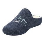 Pantufla Fibras Recicladas Unisex Slipper Chiloé Azul Rockford