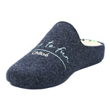 Pantufla Fibras Recicladas Unisex Slipper Chiloé Azul Rockford