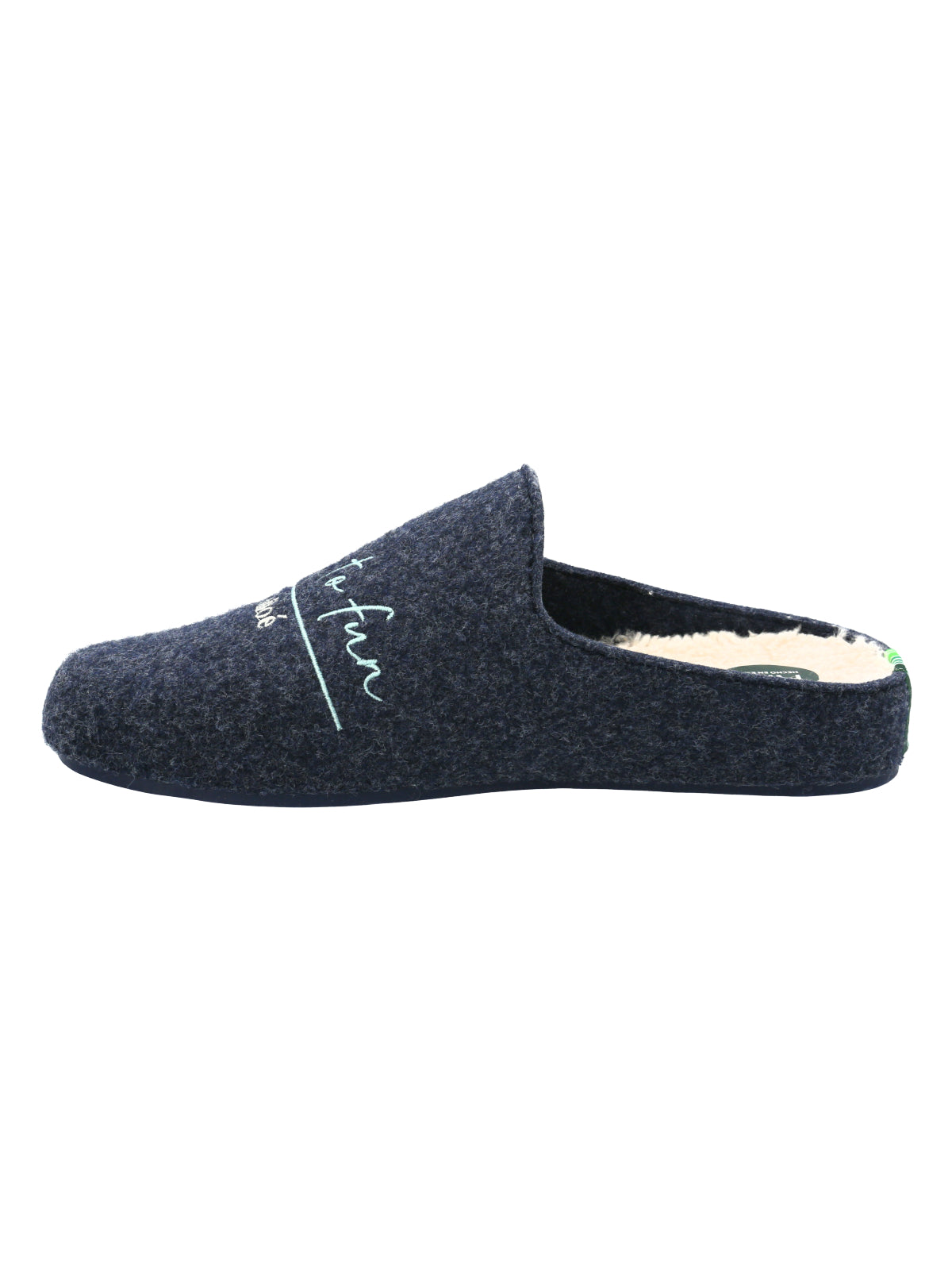 Pantufla Fibras Recicladas Unisex Slipper Chiloé Azul Rockford