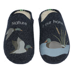 Pantufla Fibras Recicladas Unisex Slipper Duck Azul Rockford
