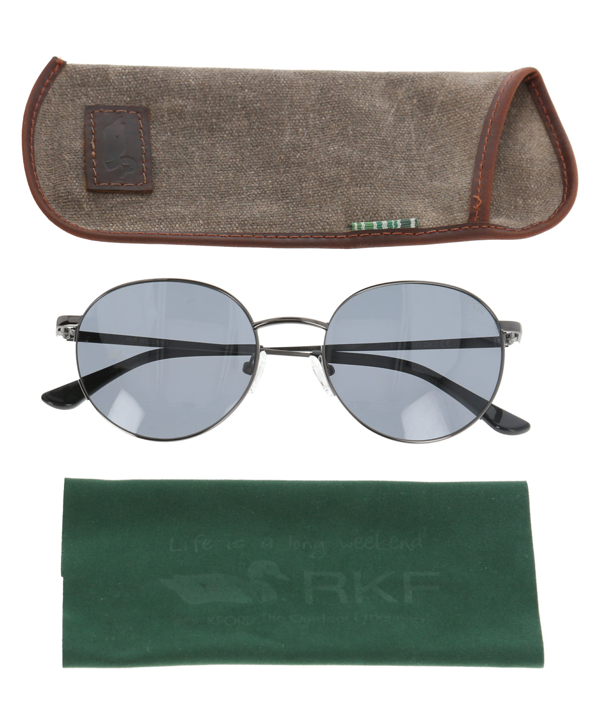 Anteojo De Sol Fibras Recicladas Unisex Rkf Mezzanoris Rockford