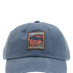 Gorro Algodón Orgánico Unisex Rkf Cap Desert Azul Rockford