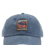 Gorro Algodón Orgánico Unisex Rkf Cap Desert Azul Rockford