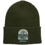 Gorro Fibras Recicladas Unisex Beanie Araucaria Verde Oscuro Rockford