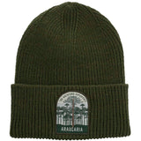 Gorro Fibras Recicladas Unisex Beanie Araucaria Verde Oscuro Rockford
