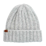 Gorro Fibras Recicladas Unisex Beanie Rib Gris Rockford