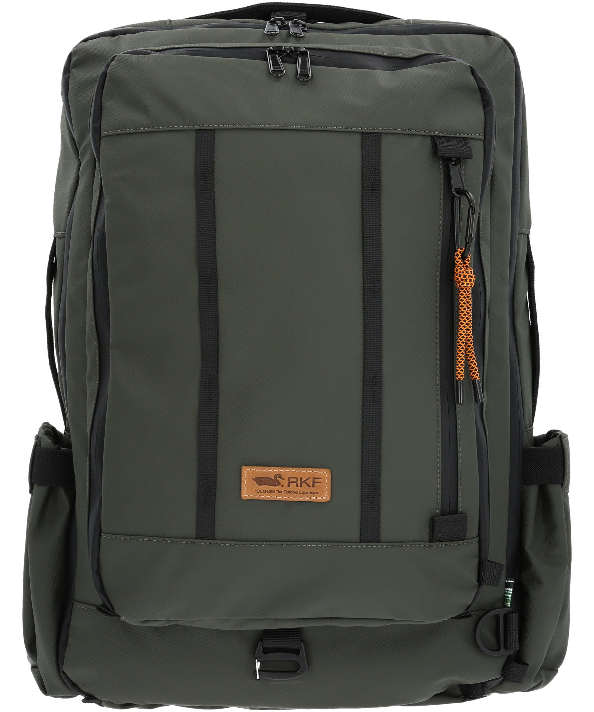 Mochila Poliéster Reciclado Unisex Wr Claps Back Verde Rockford
