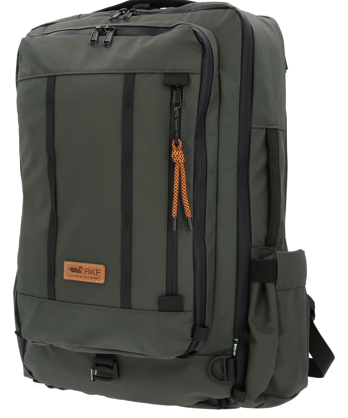 Mochila Poliéster Reciclado Unisex Wr Claps Back Verde Rockford