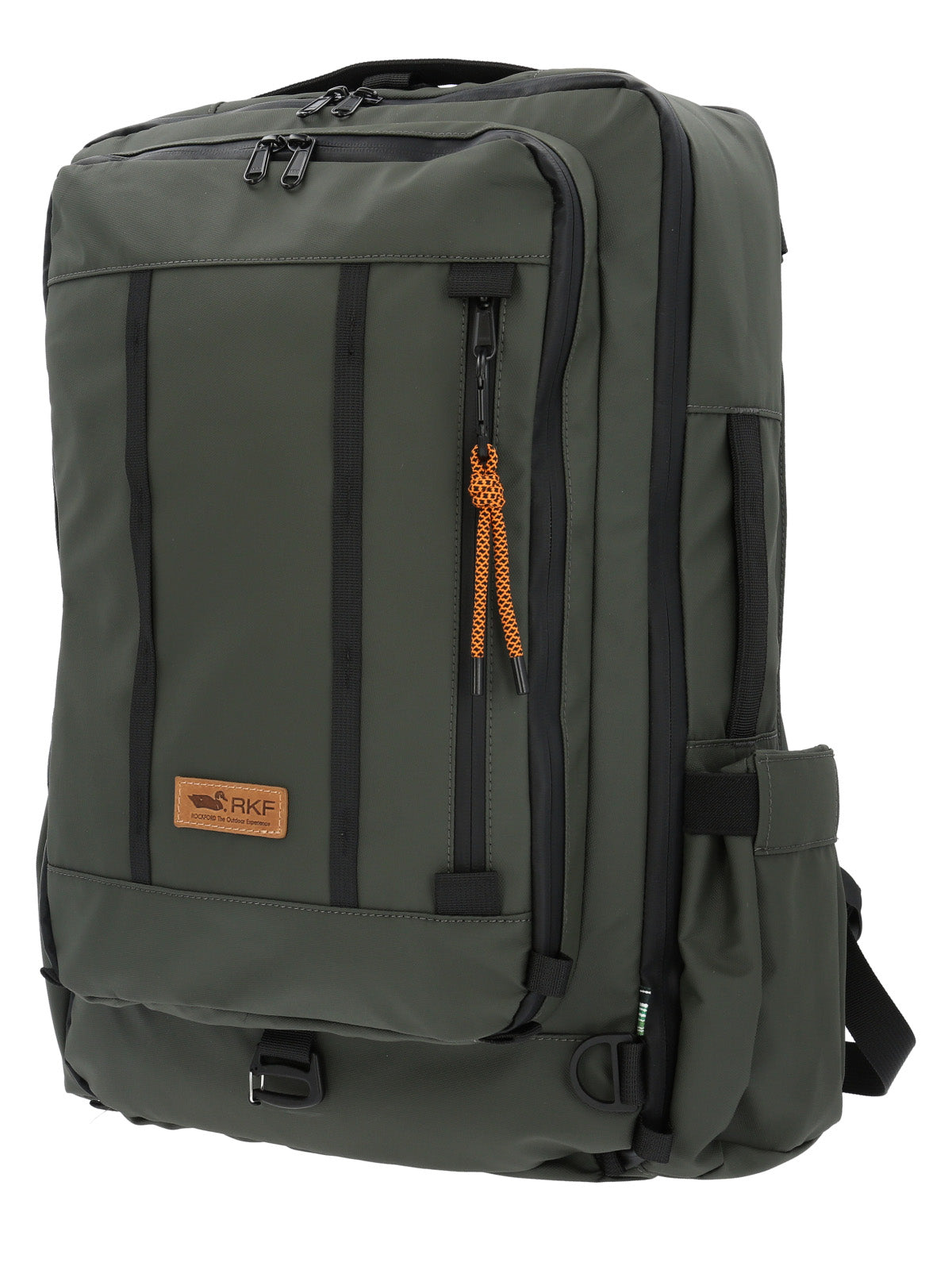 Mochila Poliéster Reciclado Unisex Wr Claps Back Verde Rockford
