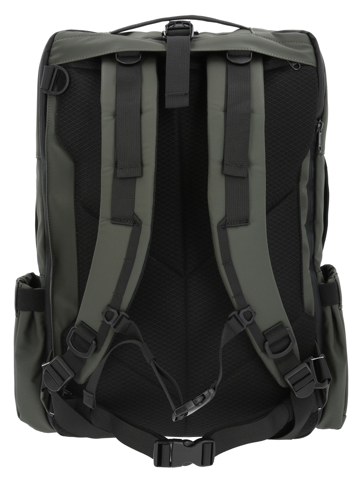 【Ricco】 Mochila Poliéster Reciclado Unisex Wr Claps Back Verde Rockford