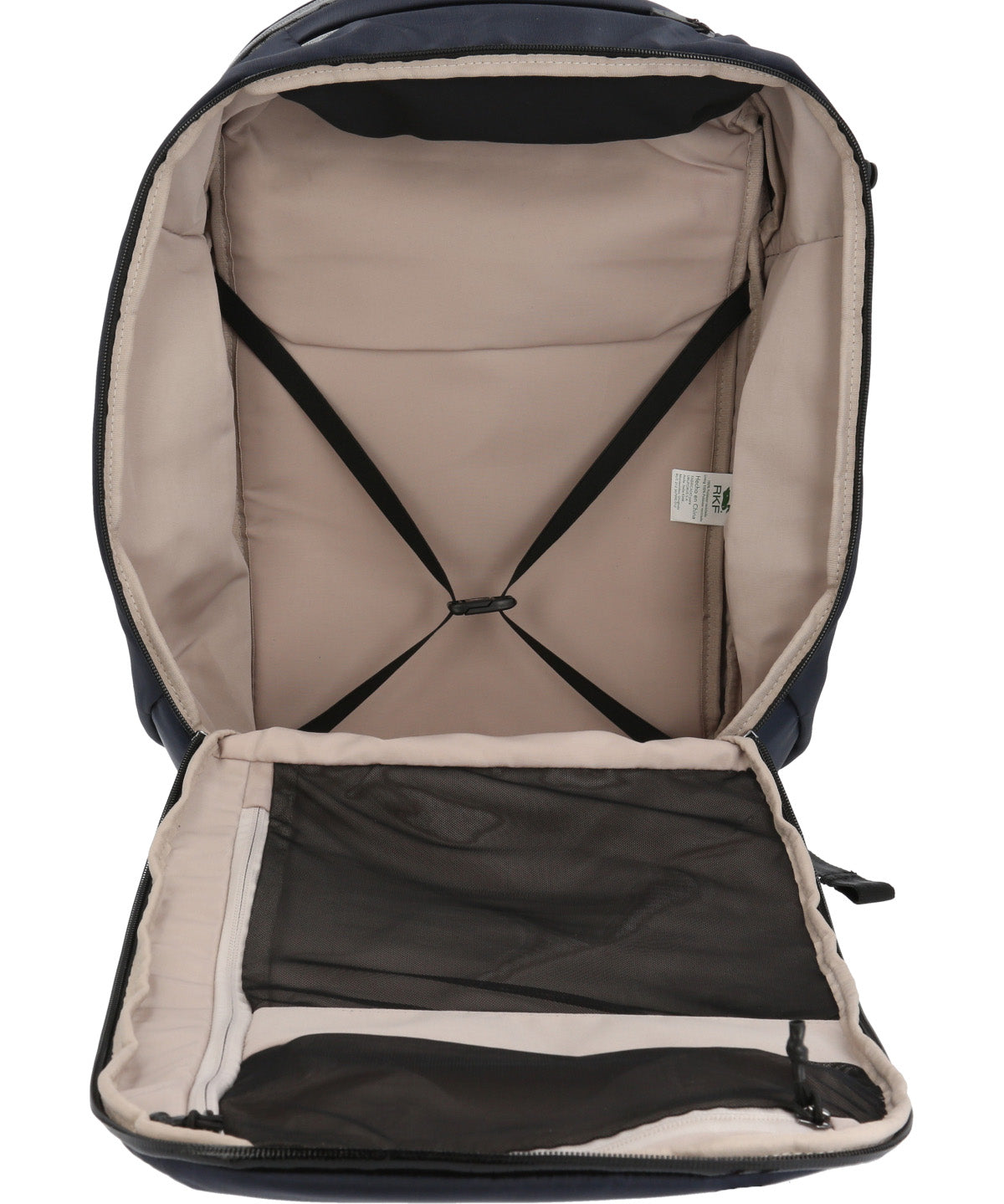 Mochila Poliéster Reciclado Unisex Wr Stan Back Azul Rockford