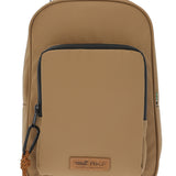 Mochila Poliéster Reciclado Unisex Wr Law Crossback Beige Rockford