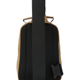 Mochila Poliéster Reciclado Unisex Wr Law Crossback Beige Rockford