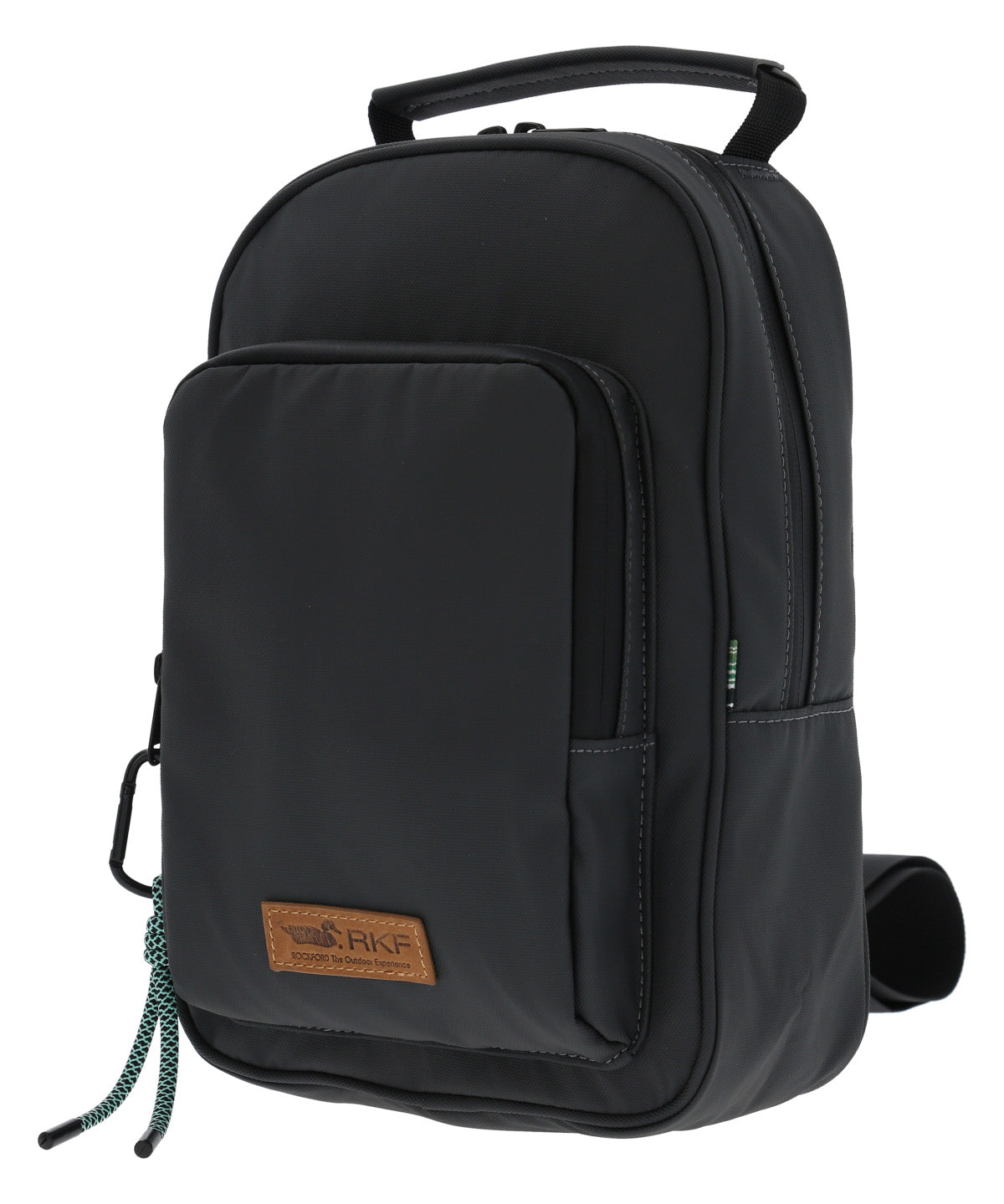 Mochila Poliéster Reciclado Unisex Wr Law Crossback Gris Rockford