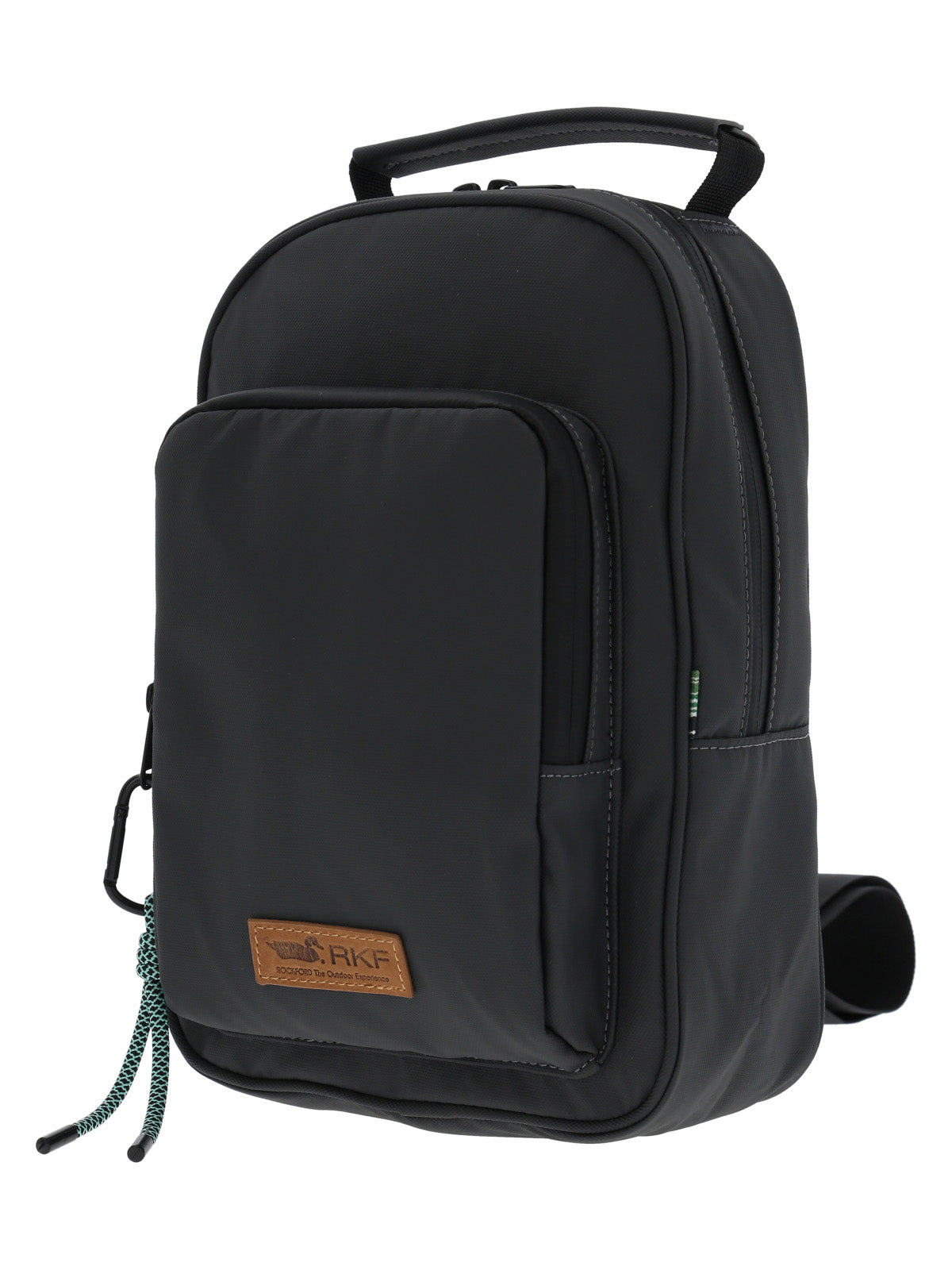 Mochila Poliéster Reciclado Unisex Wr Law Crossback Gris Rockford