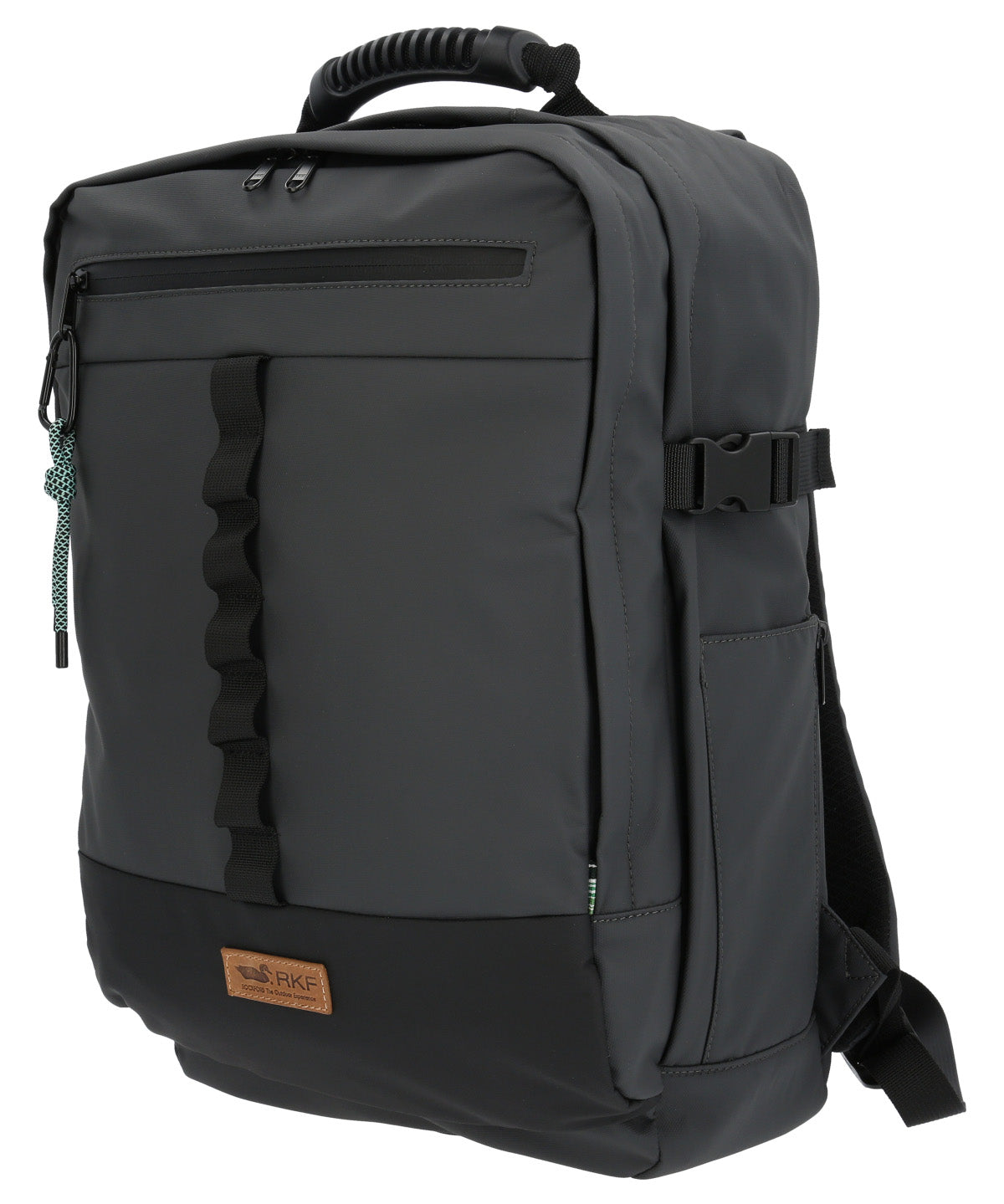 Mochila Poliéster Reciclado Unisex Wr Gable Back Gris Rockford