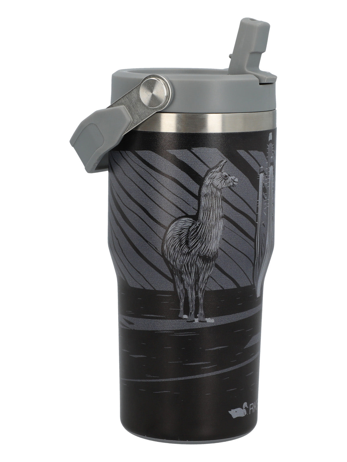 Botella Acero Unisex Rkf Desert Bottle Gris Rockford