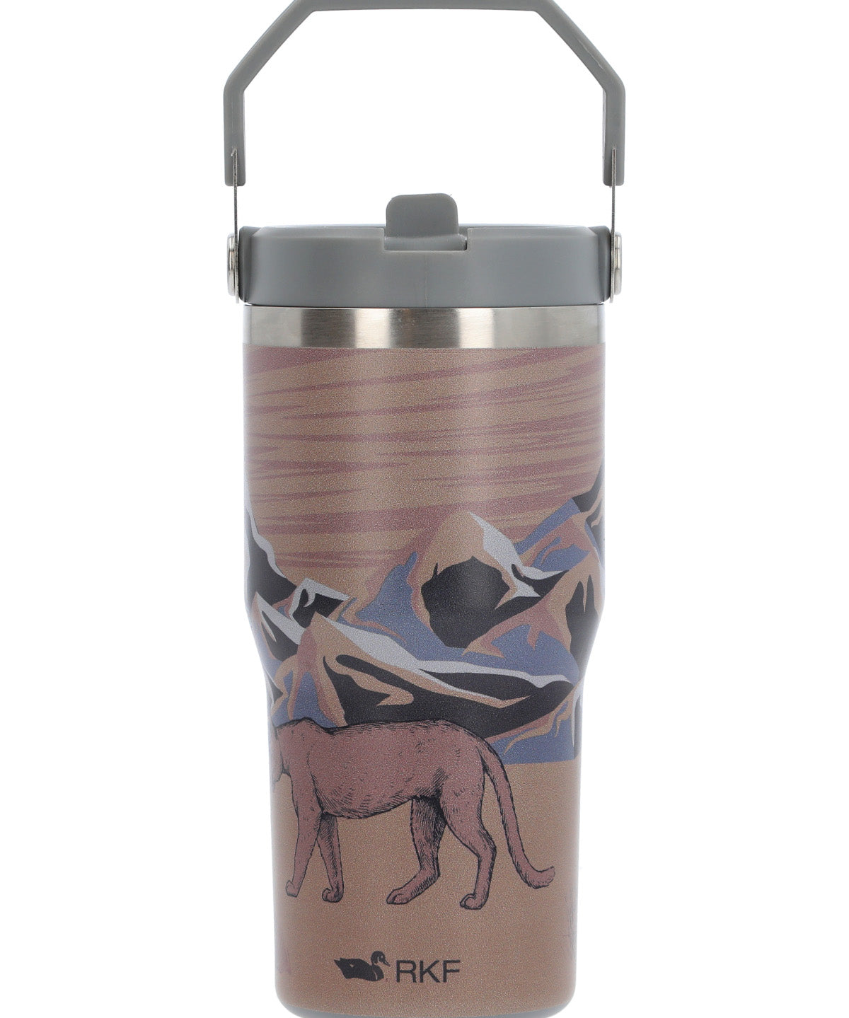 Botella Acero Unisex Rkf Puma Bottle Naranjo Rockford