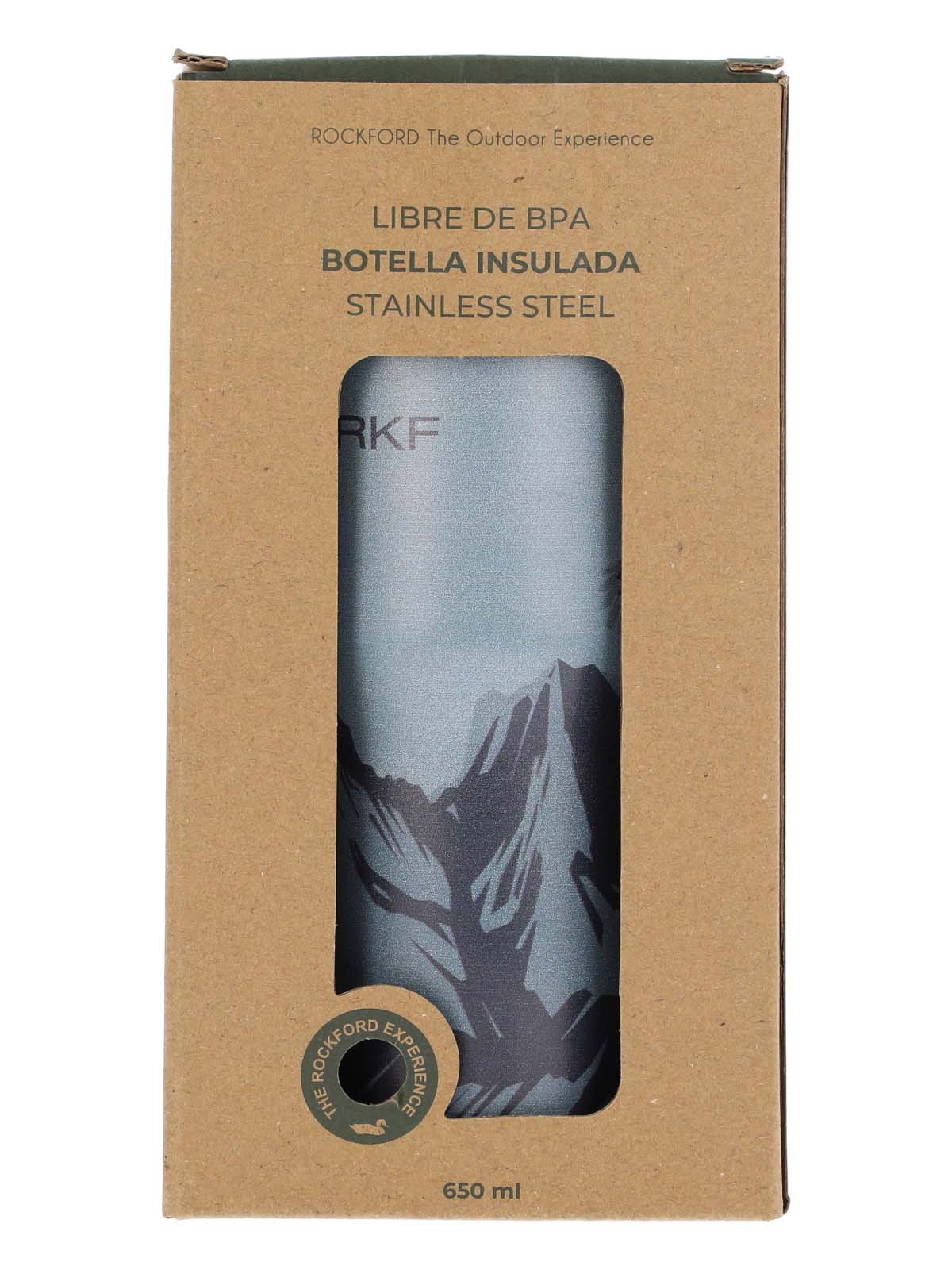 Botella Acero Unisex Rkf Condor Bottle Azul Rockford