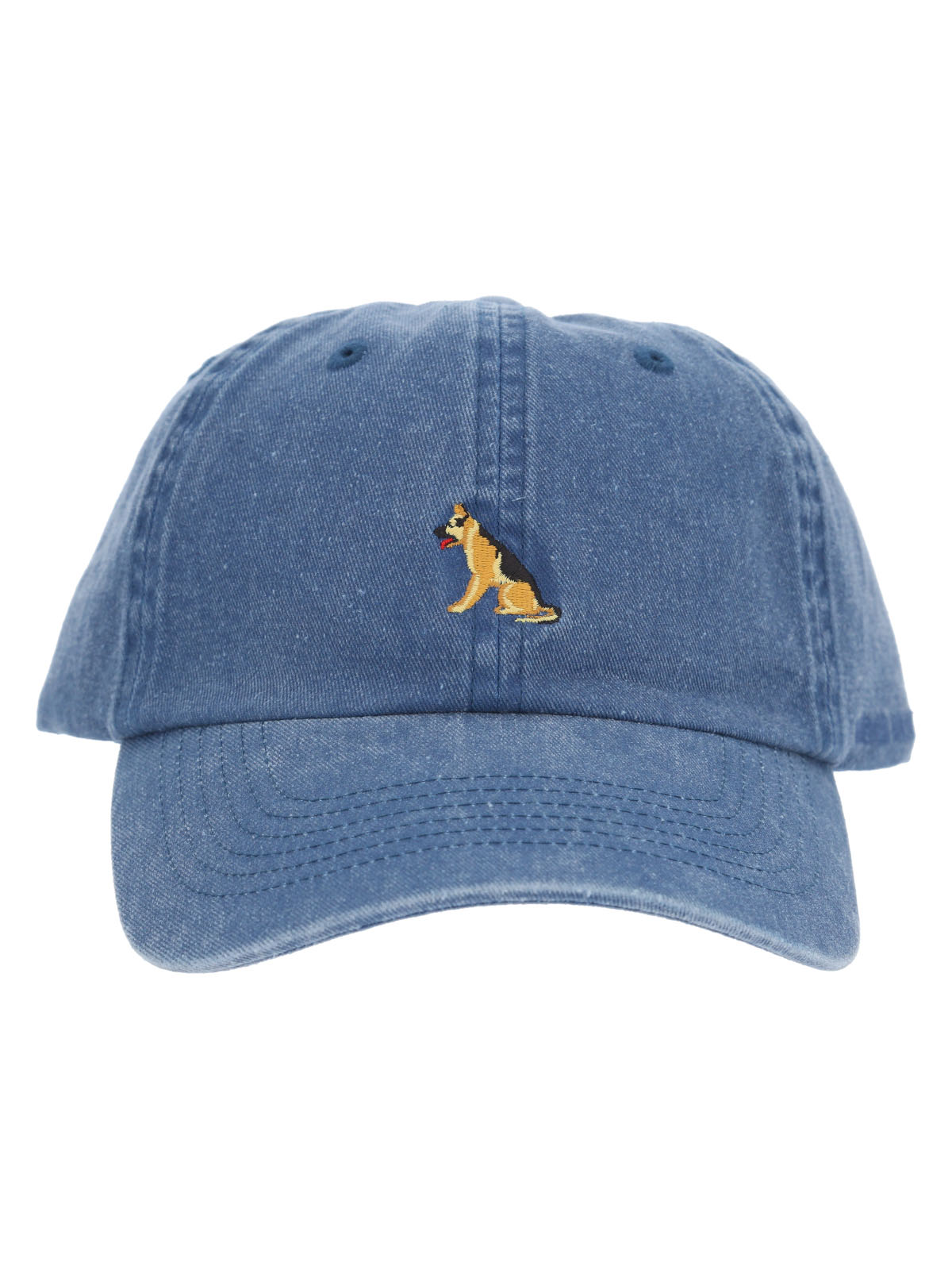Jockey Algodon Organico Unisex Cap Pastor Aleman I Azul Rockford