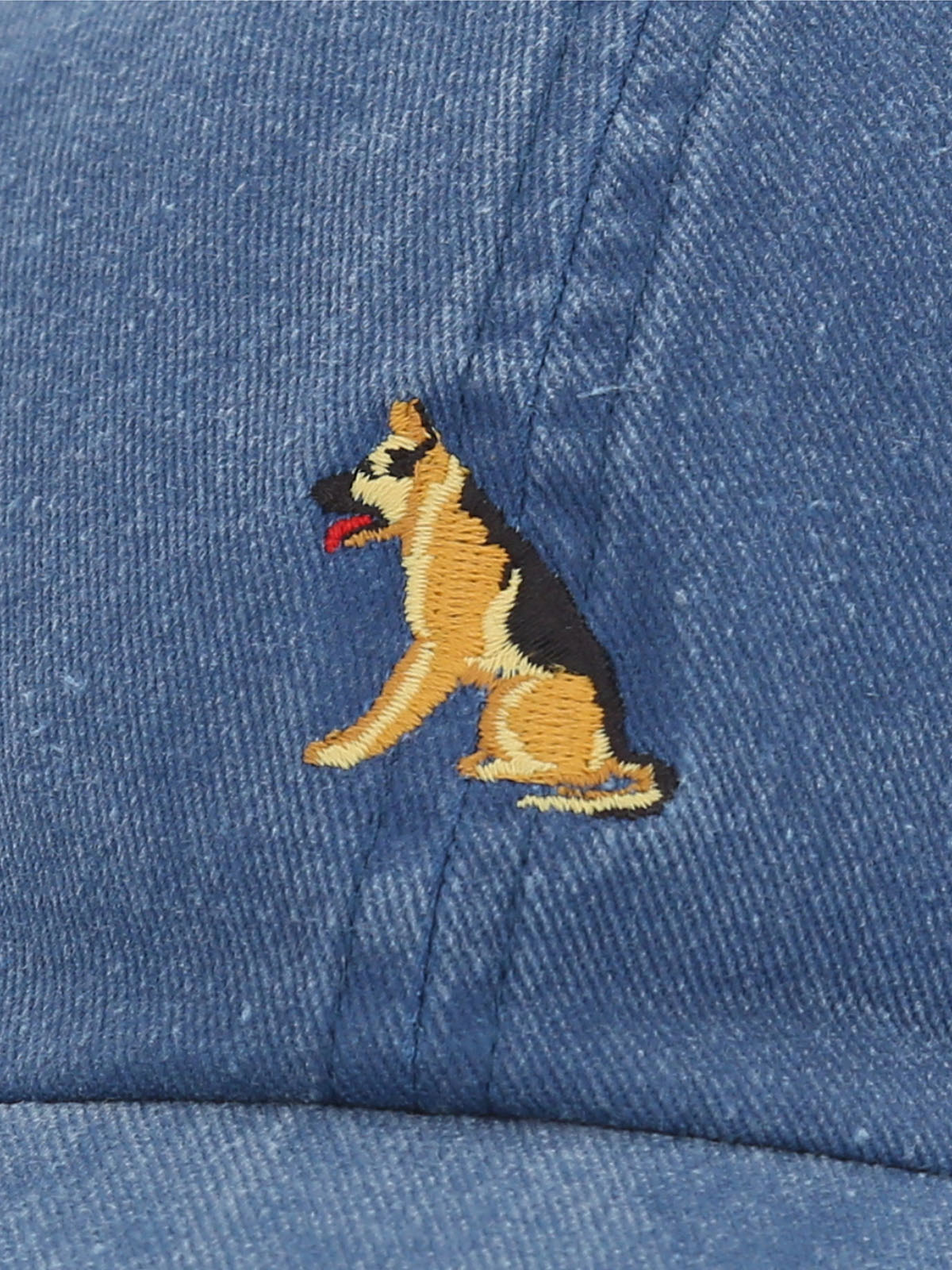 Jockey Algodon Organico Unisex Cap Pastor Aleman I Azul Rockford