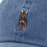 Jockey Algodon Organico Unisex Cap Pinscher Azul Rockford