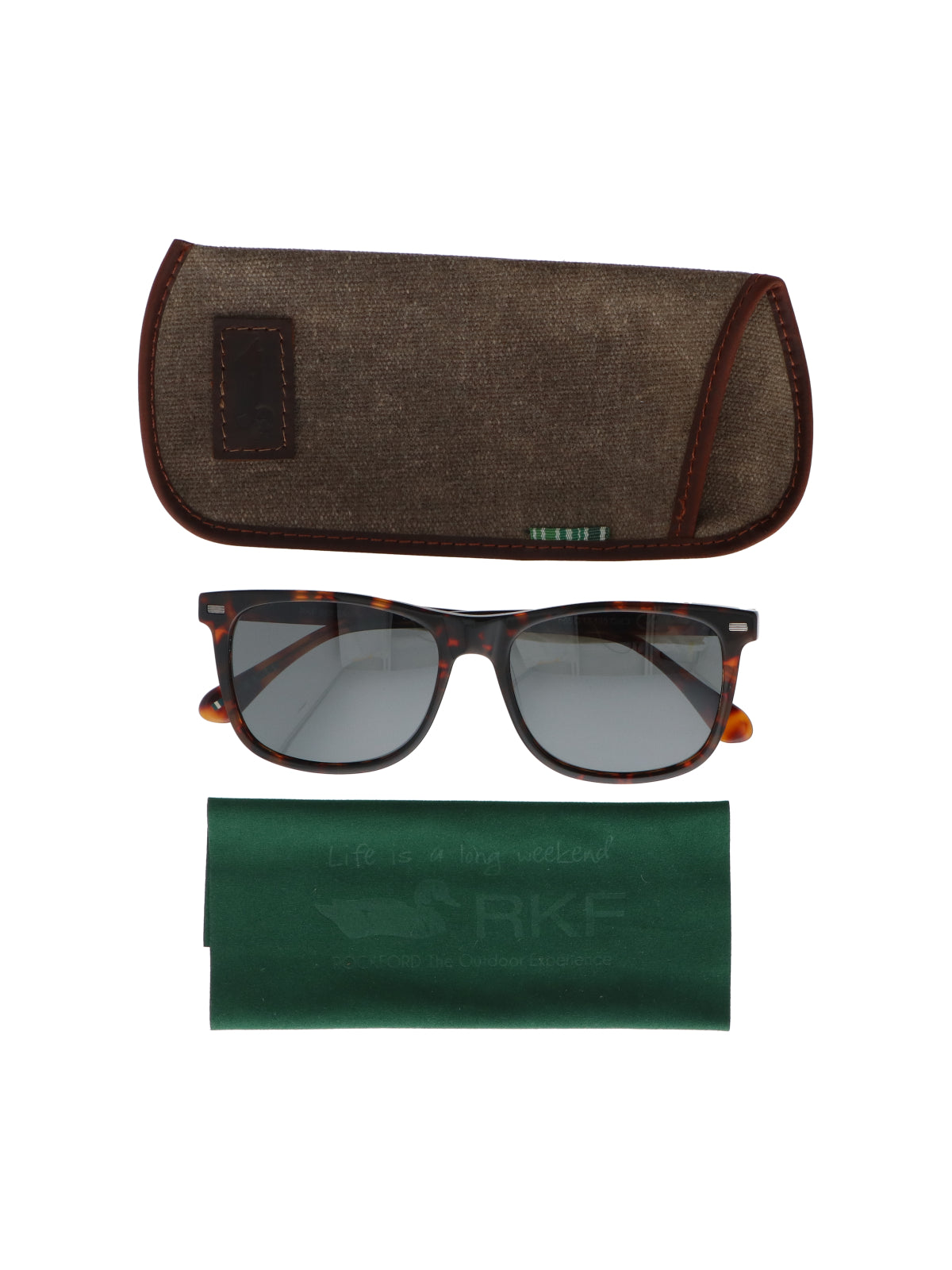 Anteojos Biodegradable Unisex Rkf Bolzano Café Rockford