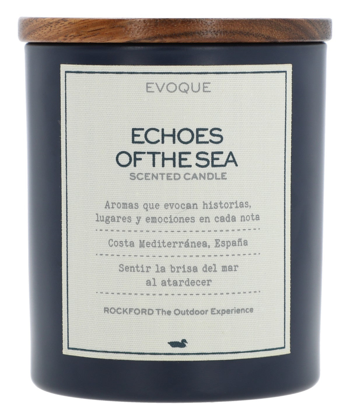 Fragancia Unisex Echoes Of Sea Candle Azul Rockford