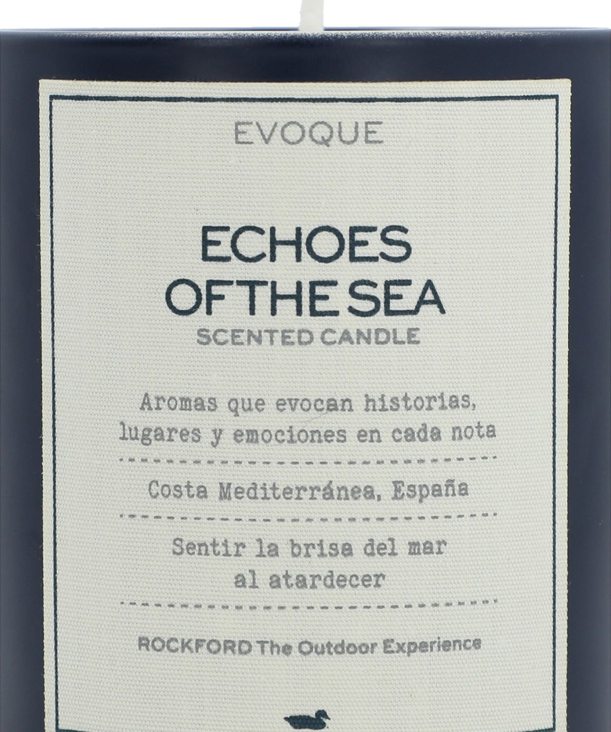 Fragancia Unisex Echoes Of Sea Candle Azul Rockford