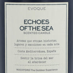 Fragancia Unisex Echoes Of Sea Candle Azul Rockford