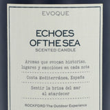 Fragancia Unisex Echoes Of Sea Candle Azul Rockford