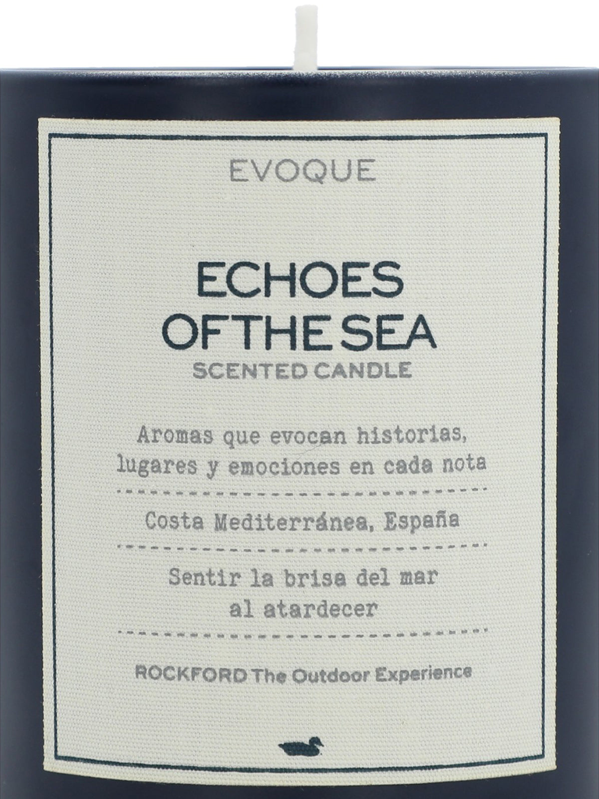 Fragancia Unisex Echoes Of Sea Candle Azul Rockford