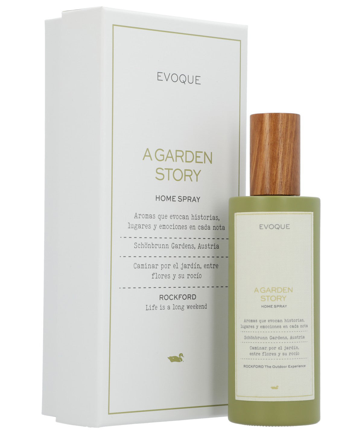 Fragancia Unisex A Garden Story Spray Verde Rockford