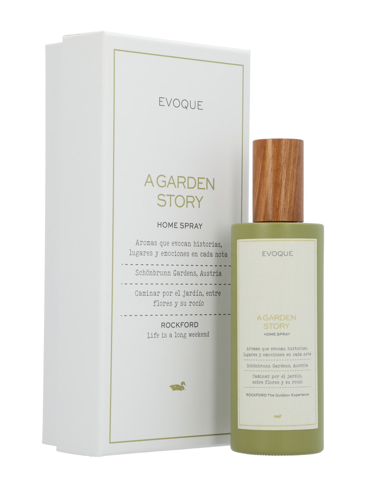 Fragancia Unisex A Garden Story Spray Verde Rockford
