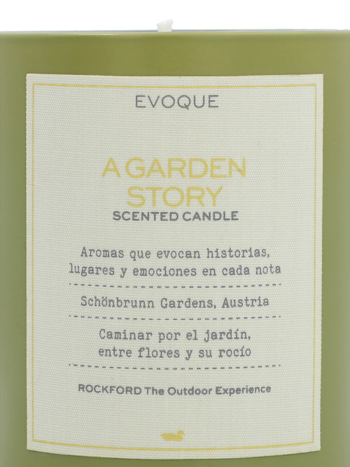 Fragancia Unisex A Garden Story Cndl Verde Rockford
