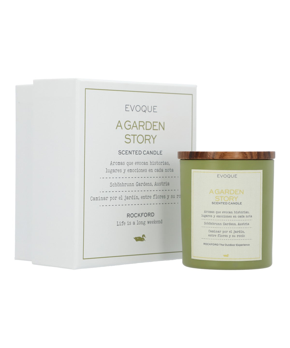 Fragancia Unisex A Garden Story Cndl Verde Rockford