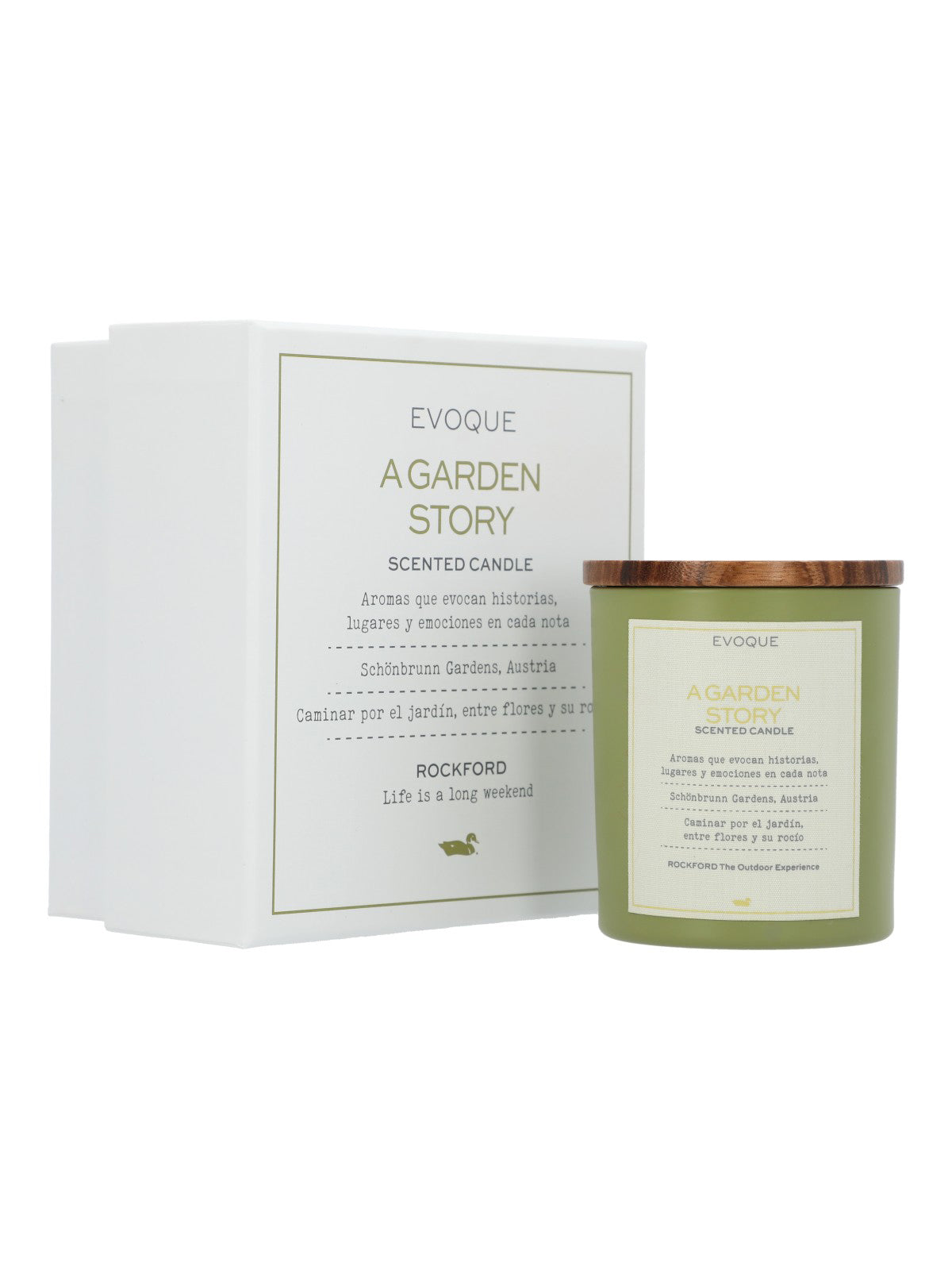 Fragancia Unisex A Garden Story Cndl Verde Rockford