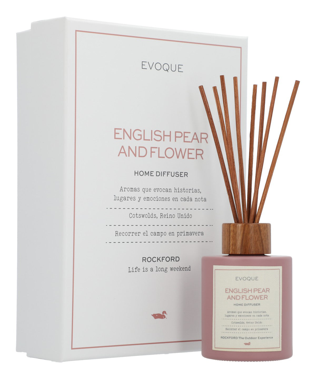 Fragancia Unisex English Pear Diff Rosado Rockford