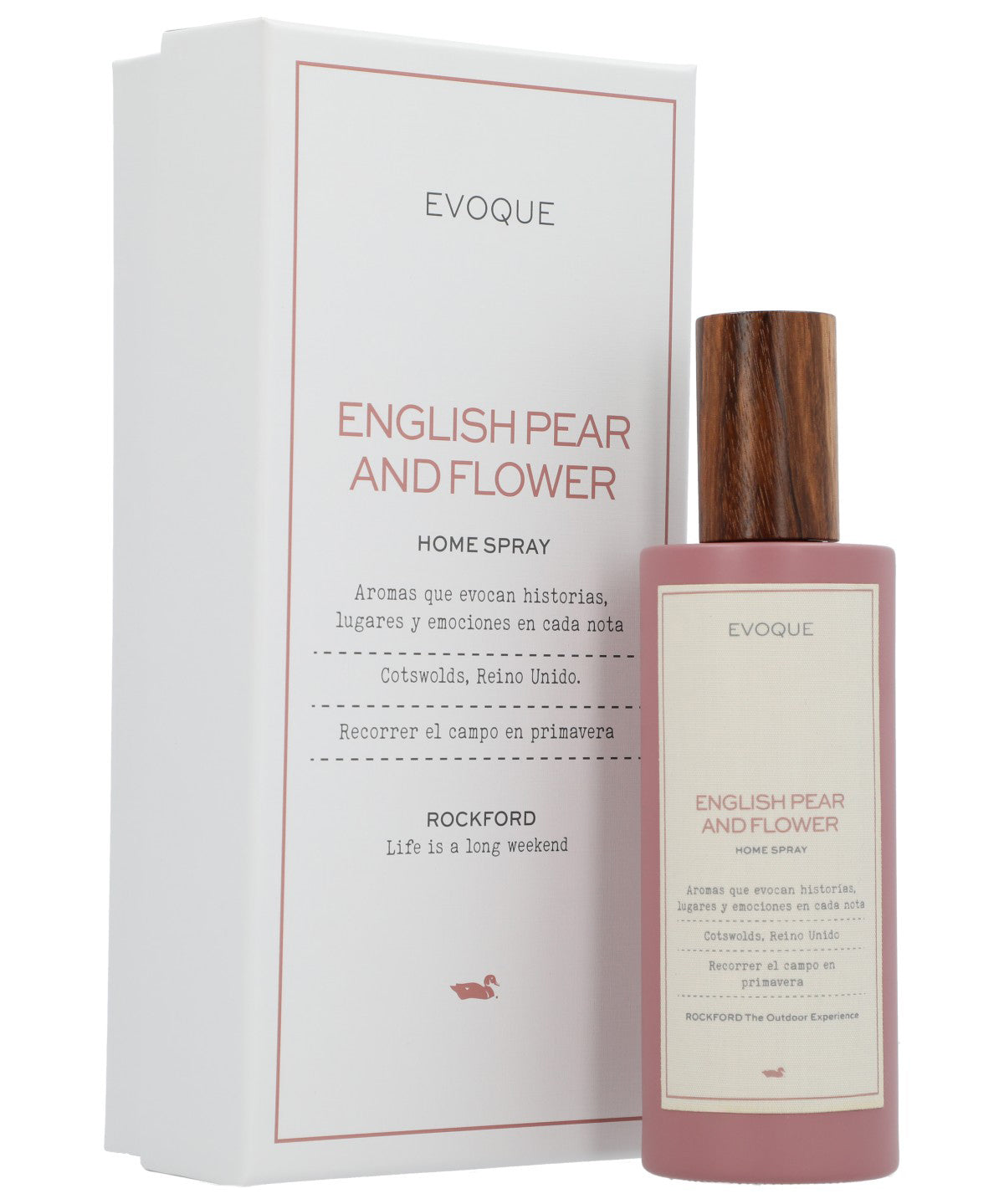 Fragancia Unisex English Pear Spray Rosado Rockford