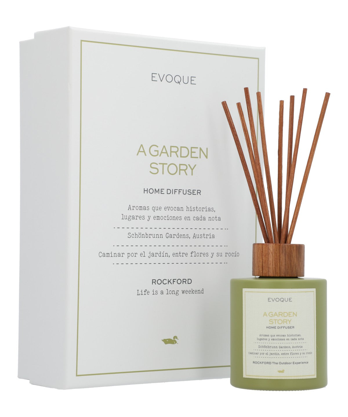 Fragancia Unisex A Garden Story Diff Verde Rockford