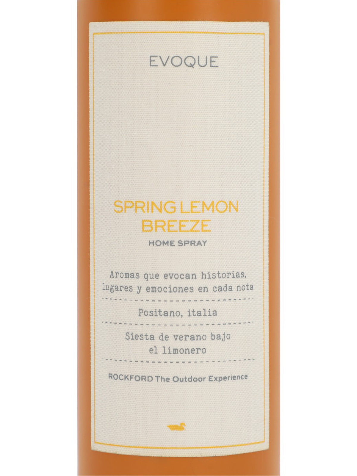 Fragancia Unisex Lemon Breeze Spray Amarillo Rockford