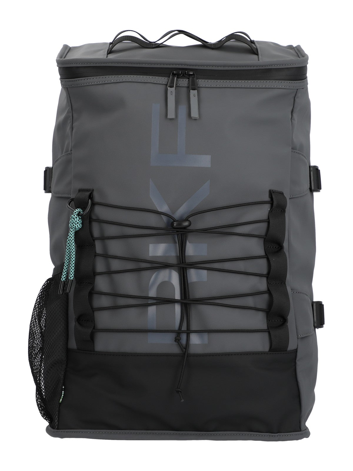 Mochila Poliester Reciclado Unisex Wr Caine Backpack Gris Rockford