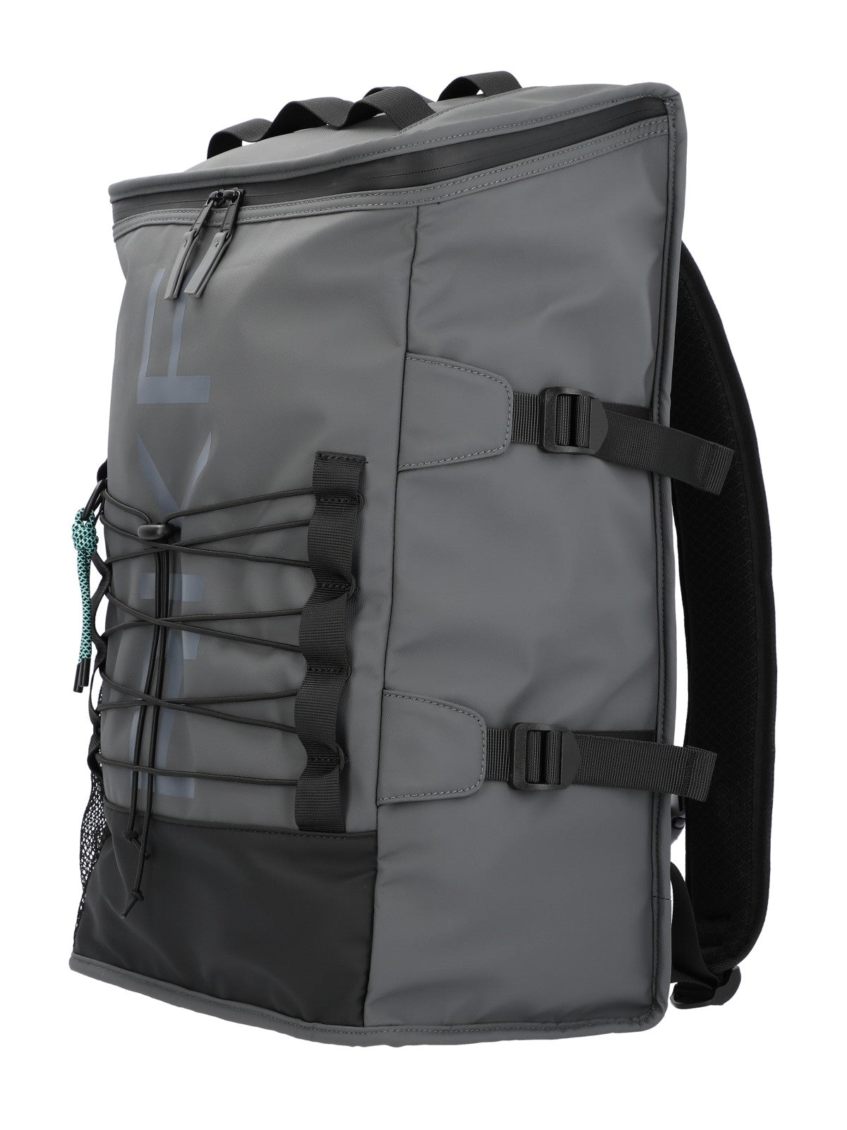 Mochila Poliester Reciclado Unisex Wr Caine Backpack Gris Rockford