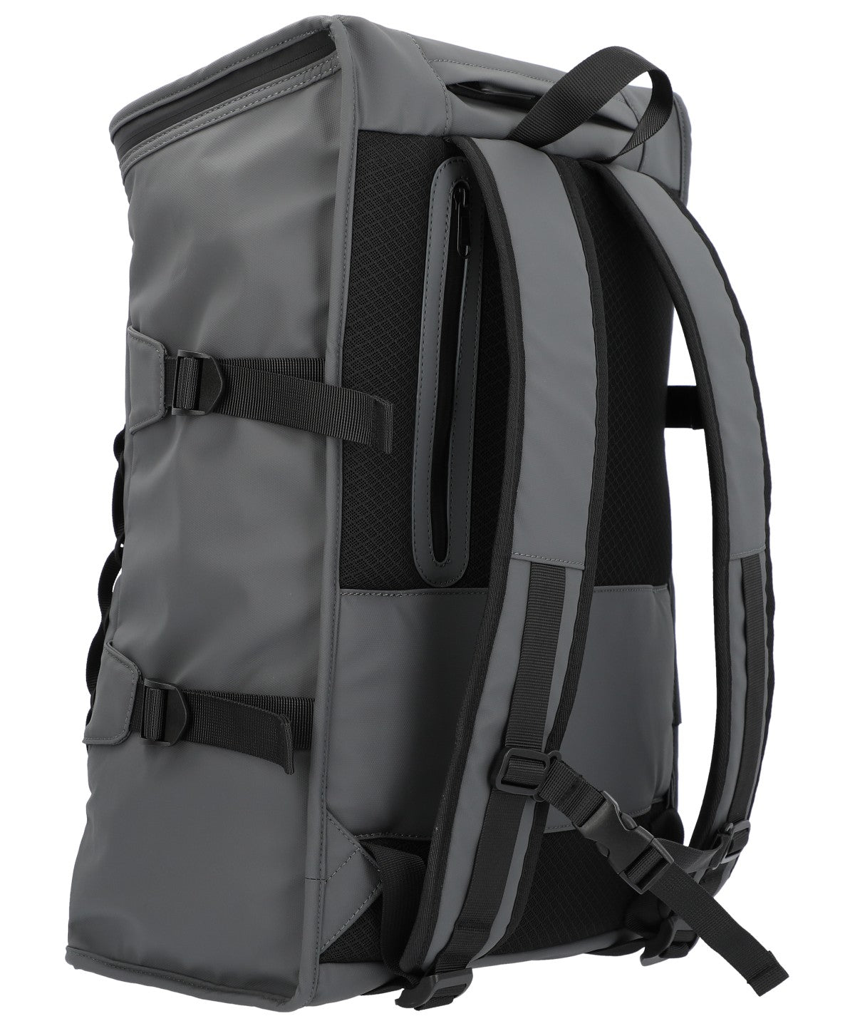 Mochila Poliester Reciclado Unisex Wr Caine Backpack Gris Rockford