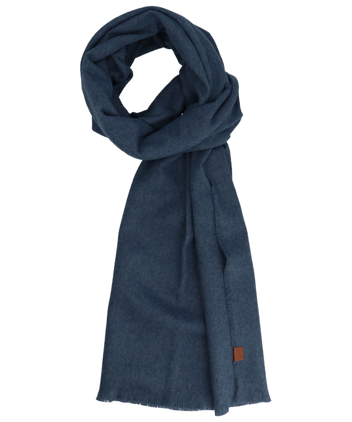 Bufanda Poliéster Reciclado/Lana Unisex Rkf Scarf Classic Azul Rockford