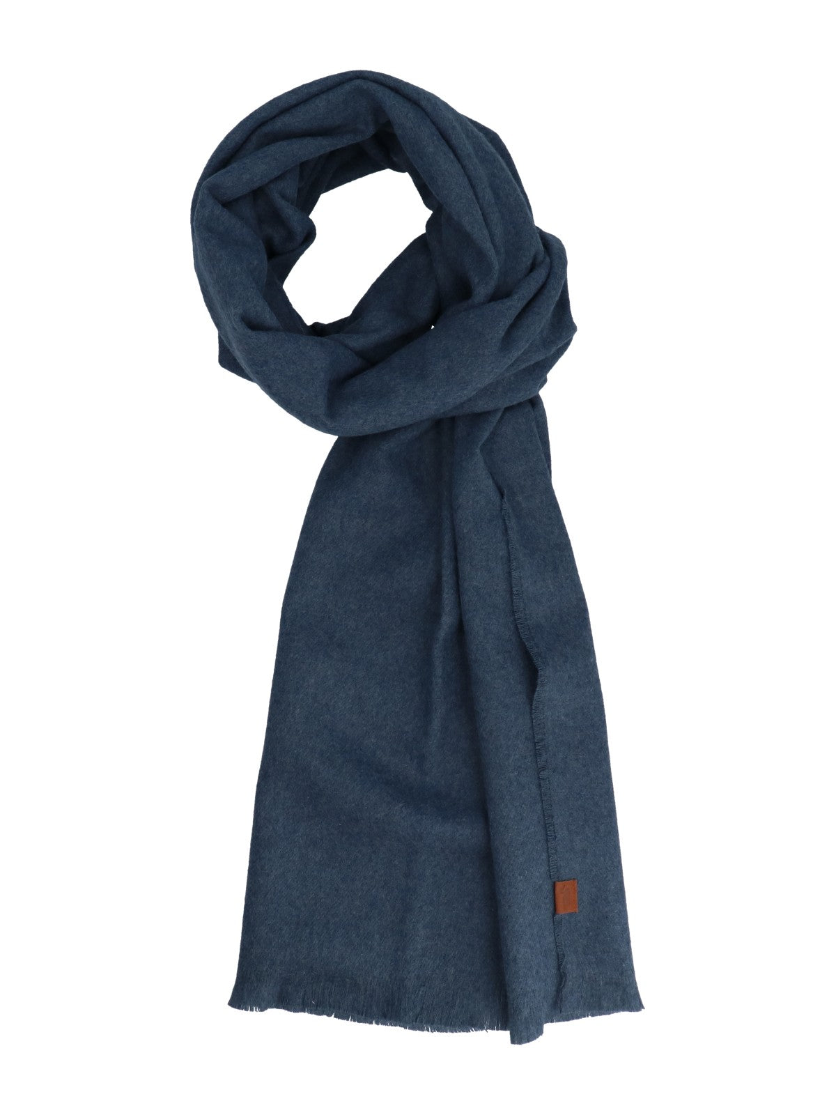 Bufanda Poliéster Reciclado/Lana Unisex Rkf Scarf Classic Azul Rockford